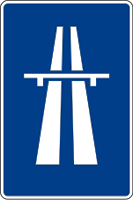 Autopista jelölése Spanyolországban